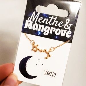 🏷 scorpio constellation necklace